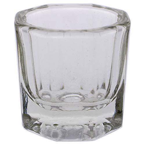 Cuccio Pro Glass Dappen Dish Pack - Clear 12 Pc, 12count Beauty & Personal Care Cuccio