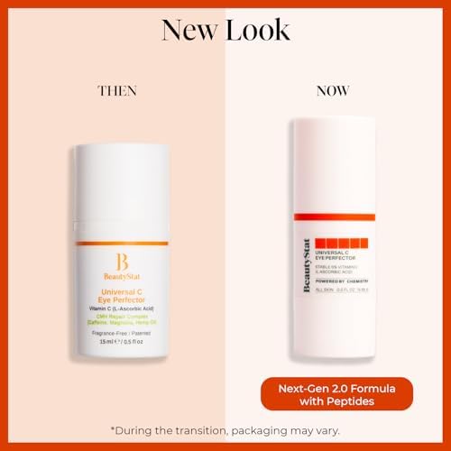 BeautyStat Universal C Skin Refiner - Vitamin C Serum for Face, 20% Pure L-Ascorbic Acid - Created by a 20+ Year Skincare Veteran Cosmetic Chemist