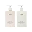 OUAI Hand Wash and Hand Lotion Set, Dean Street Scent - Moisturizes and Exfoliates with Daily Use - Made with Jojoba Esters, Avocado & Rosehip Oils