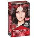 Permanent Hair Color by Revlon, Permanent Hair Dye, Colorsilk with 100% Gray Coverage, Ammonia-Free, Keratin and Amino Acids, 41 Medium Brown, 4.4 Oz