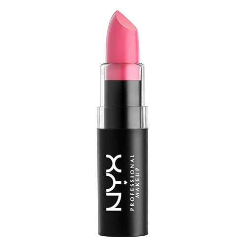 NYX PROFESSIONAL MAKEUP Matte Lipstick - Summer Breeze (Clean Blue-Toned Pink)