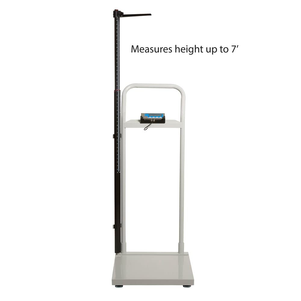 Brecknell HS-300 Electronic Height and Weight Physician Scale, Up to 660lb. Capacity