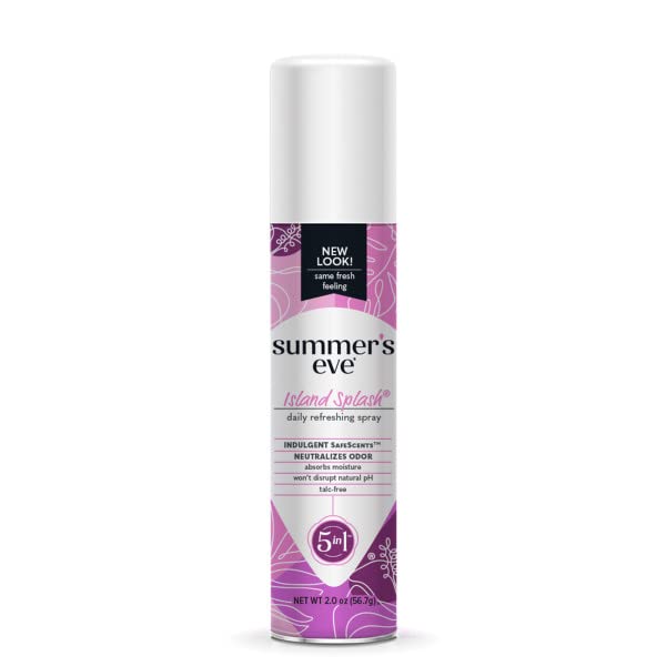 Summer’s Eve Sheer Floral Feminine Freshening Spray, Daily Intimate Deodorant, Neutralizes Odor, pH Balanced, Talc Free, Gentle Fresh Scent, 2 Ounce Beauty and Personal Care Summer's Eve