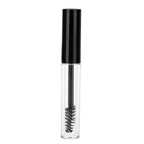 Clina 1pc Empty Mascara Tube with Eyelash Wand, Black, Lengthening and Volumizing, Beauty/Makeup