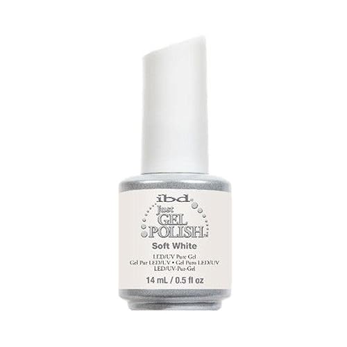 ibd Just Gel Polish Soft White 0.5 oz Beauty & Personal Care IBD