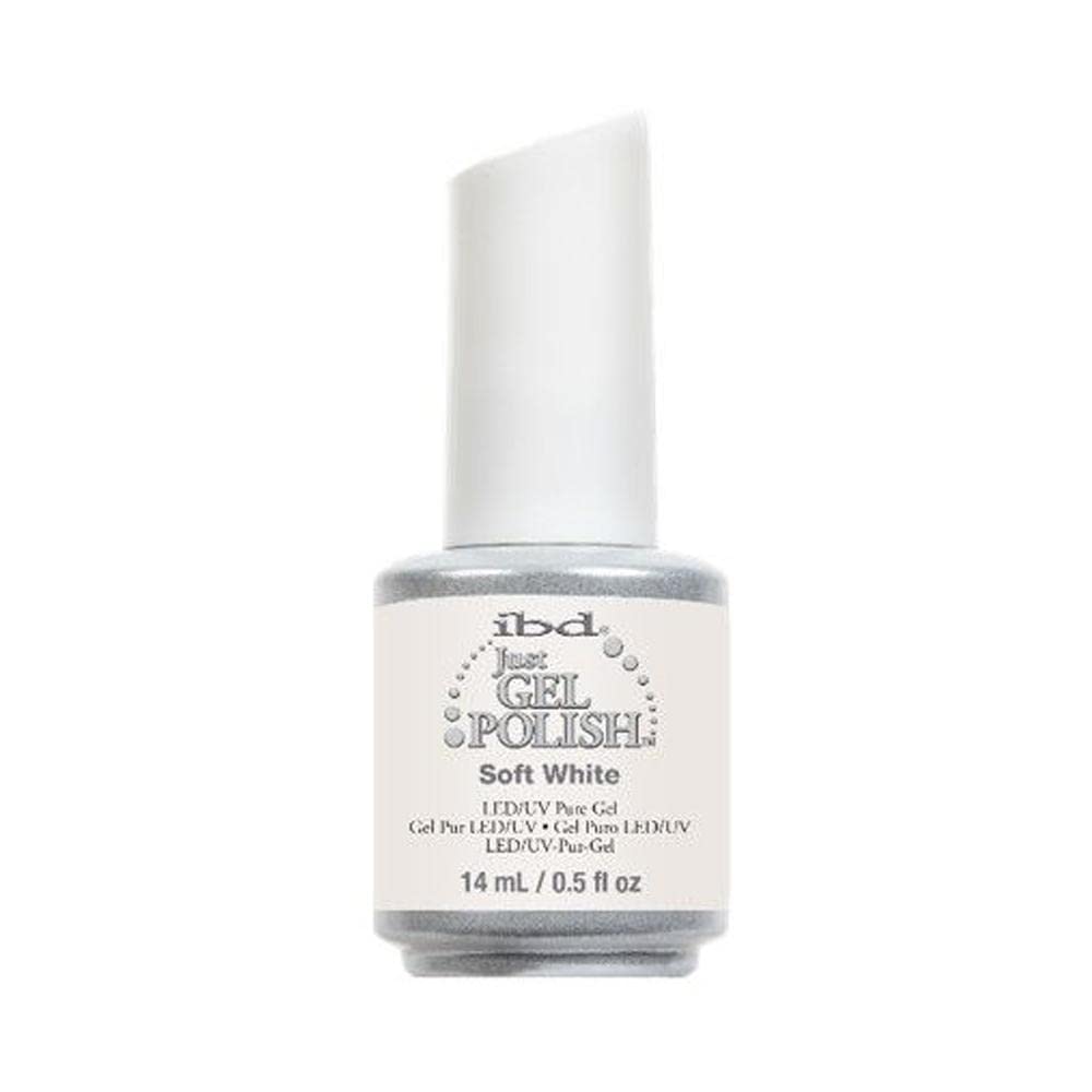 ibd Just Gel Polish Soft White 0.5 oz Beauty & Personal Care IBD