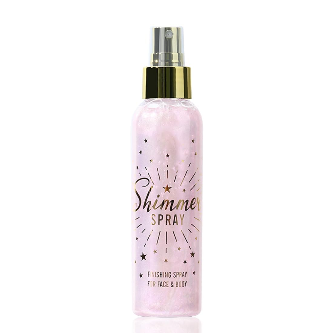 Glitter Spray for Hair and Body, Glitter Body Spray, Glitter Spray for Clothes, Quick-Drying Waterproofing Body Shimmer Suitable for Festival Rave
