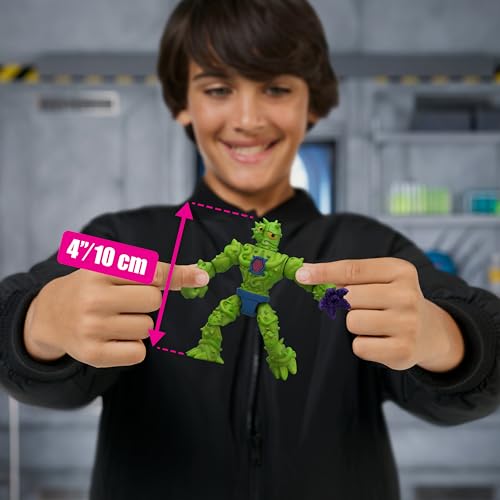 MRBEAST LAB Hybrids Mega Pack – Mix & Match 5 Action Figures with Hybrid Parts, Reveal Mega Torso Panther & Real Colors, Collect 30+ Beasts