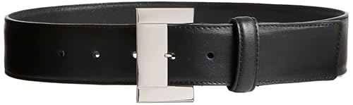 Altuzarra, Rectangular Buckle Belt, S, Black