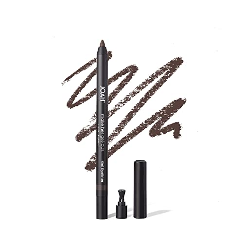 JOAH Make Her Gel-ous Gel Eyeliner with Self-Sharpening Pencil, Waterproof & Long-Lasting Intense Color Definition & Finish, Creamy No-Tug Formula…