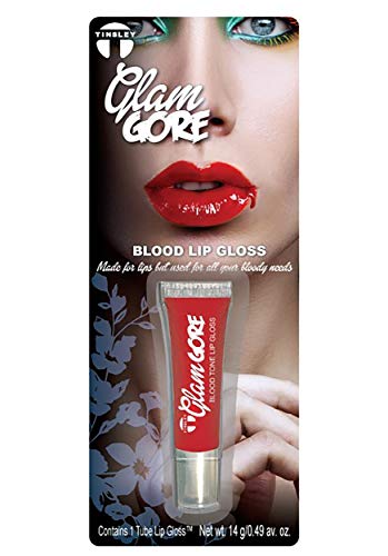 Tinsley Transfers Medium Glam Gore 3D FX Transfer Kit - Blood Lip Gloss, Latex Free Prosthetic