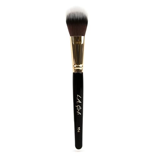 L.A. Girl Pro Cosmetic Brush, Domed Stippling, 1 Count, 1 pound, GPB104