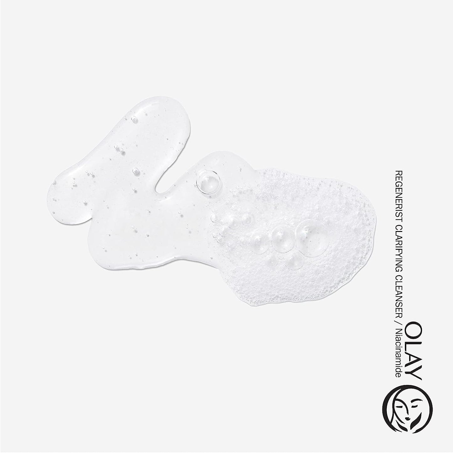 Olay Face Wash, Daily Facial Cleanser with Niacinamide, Peptides & Glycerin - Clarifying, Refreshes Skin Surface, Refines Appearance of Pores