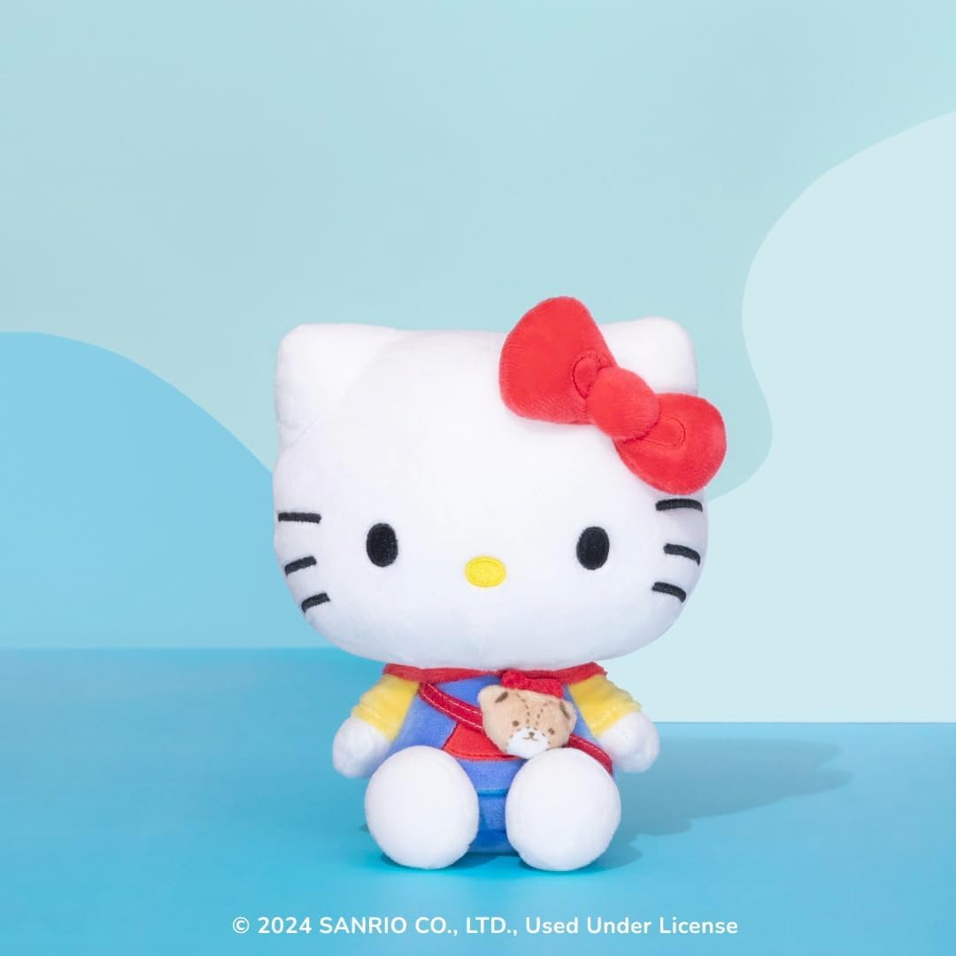 Jazwares Hello Kitty Series 1 Plush - Hoodie Fashion and Bestie Accessory - Officially Licensed Sanrio Hello Kitty and Friends Product from