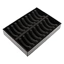 Prettyia Bracelet display Bracelet holder bracelet organizers and storage bangle box,bracelet holder display jewelry display tray-Black 20 Slots…