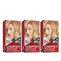Revlon Permanent Hair Color, Permanent Hair Dye, Colorsilk with 100% Gray Coverage, Ammonia-Free, Keratin and Amino Acids, 71 Golden Blonde, 4.4 Oz