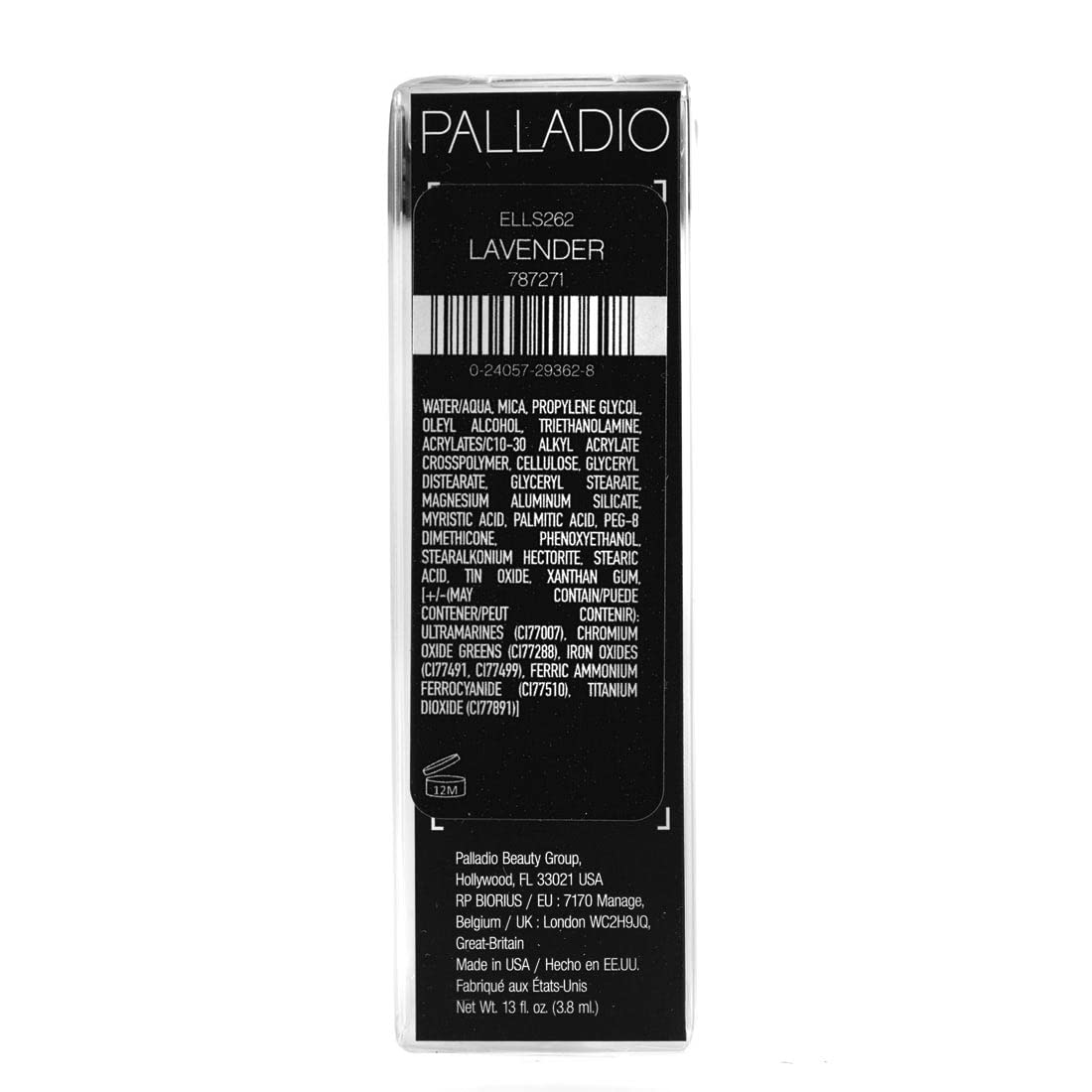 Palladio Liquid Eyeliner, Highly Pigmented and Waterproof Eyeliner, For Intense Eye Definition, Smear-proof Eyeliner Liquid, Includes Easy Grip Wand