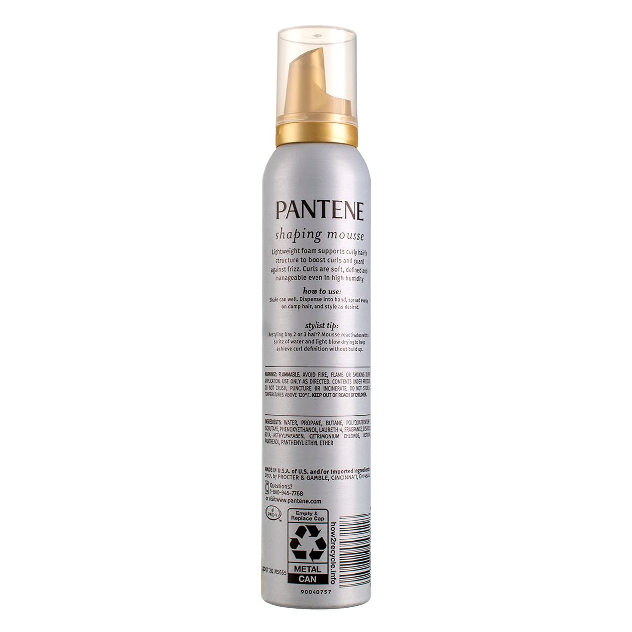 Pantene Styling Gel Moist Curl, 6.8 oz
