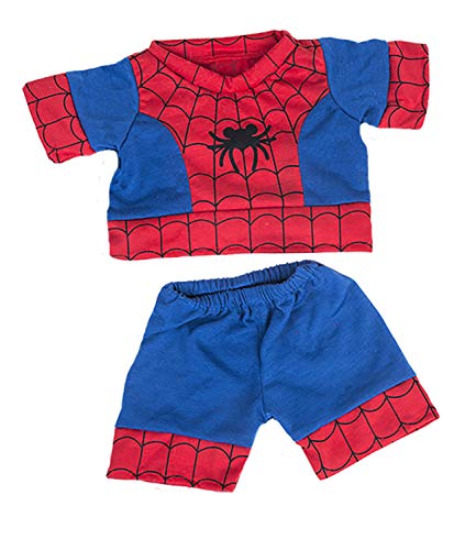 Spiderbear PJ's Outfit Teddy Bear Clothes Fits Most 14" - 18" Build-a-Bear and Make Your Own Stuffed Animals