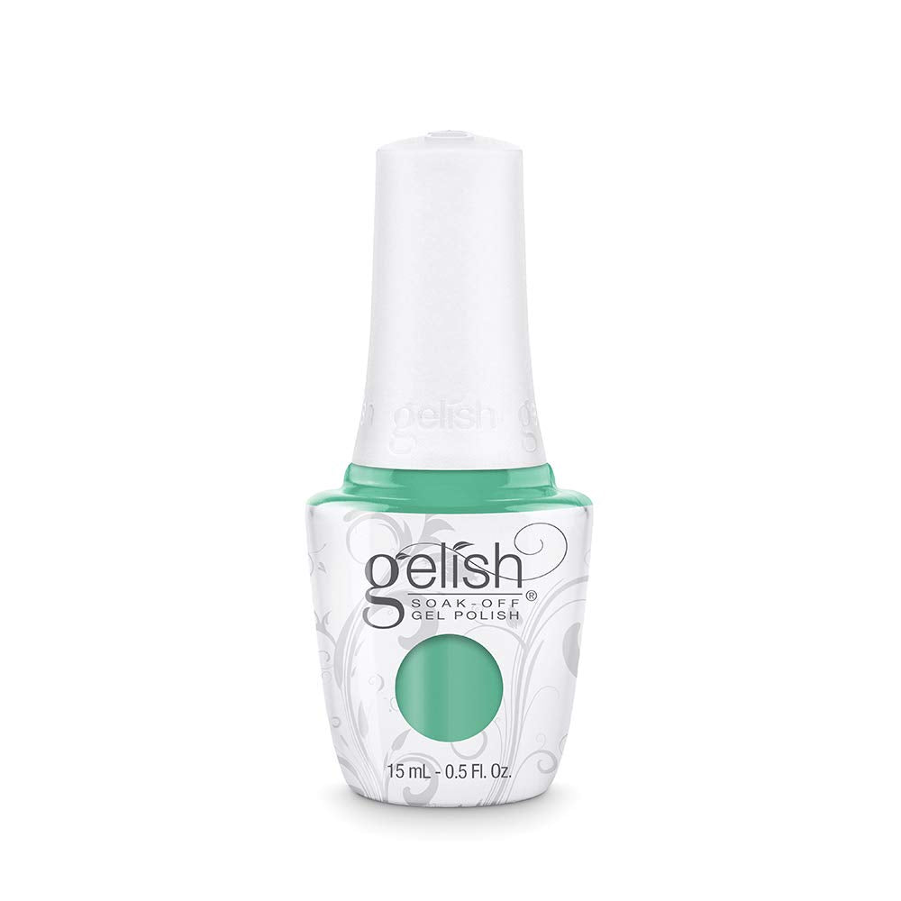 Gelish TPO-Free Soak-Off Gel Nail Polish: A Mint Of Spring, 15 mL Beauty & Personal Care Gelish