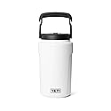 YETI Half Gallon Insulated Straw Cap Water Jug - Leakproof, Lightweight Sports Bottle with Fence Hook Handle - Keeps Drinks Ice-Cold - Ideal for Gym