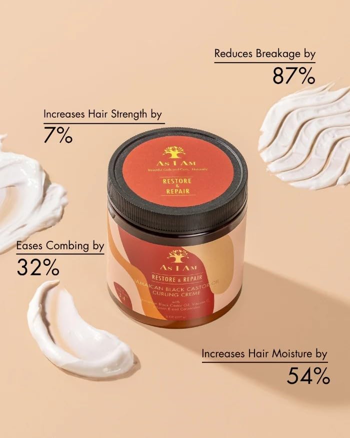 AS I AM Jamaican Black Castor Oil Curling Creme