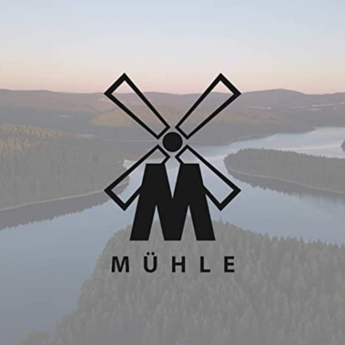 MÜHLE Beard Brush - Oval Shape to Comfortably Fit in Hand - Vegan Fibre Brush - Stimulate Beard Growth - Luxury Beard Accessory for Barbershop Beauty and Personal Care MÜHLE