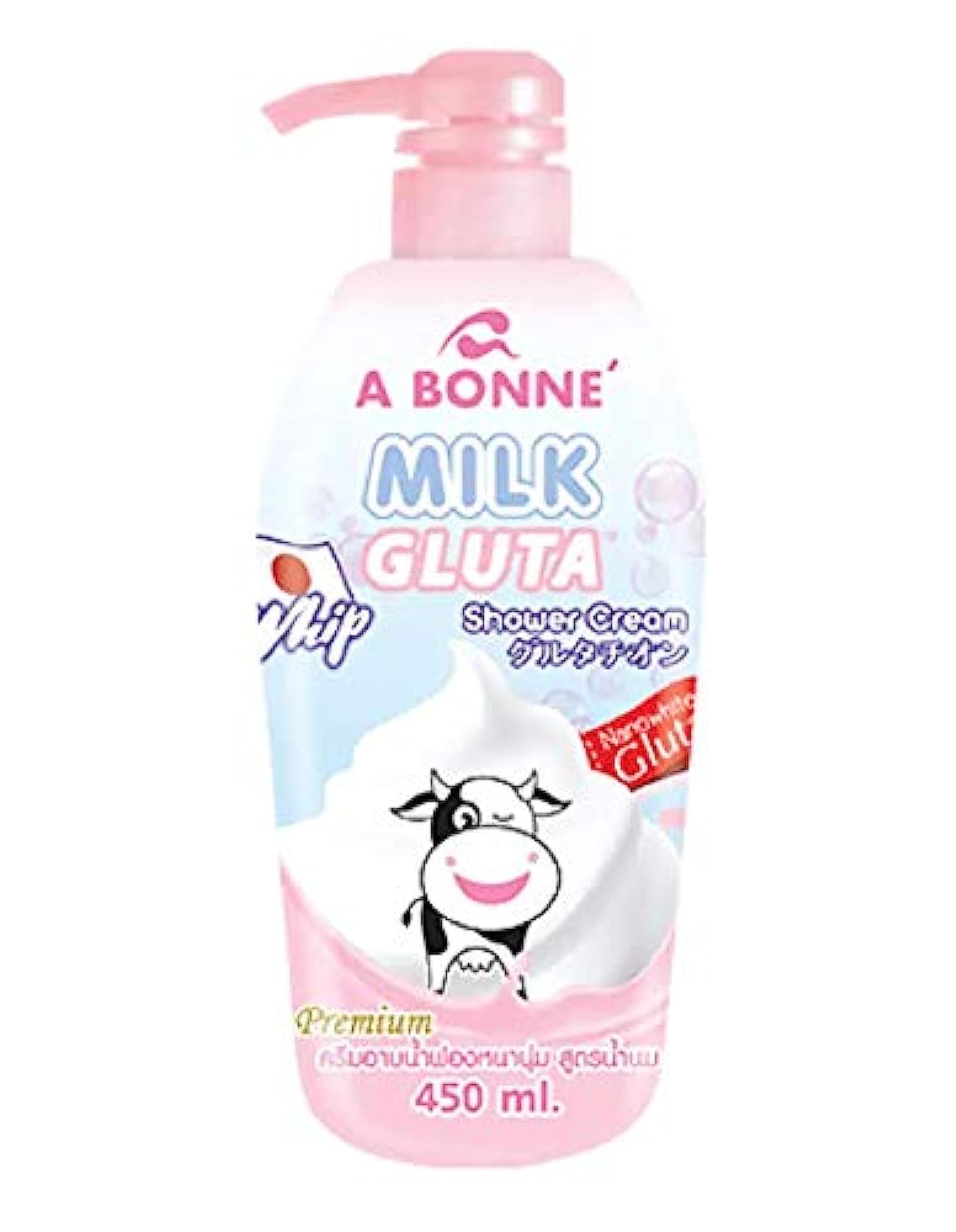 A Bonne Milk Gluta Shower Nano White Gluta 450ml