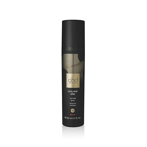 ghd Curly Ever After Heat Protectant for Hair ? Curl Hold Spray for Hair Styling, Heat Protection System for Higher Definition, Longer Lasting
