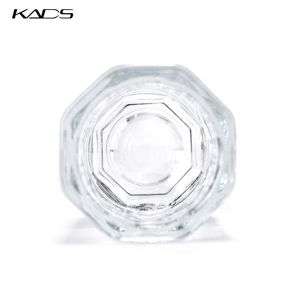 KADS Glass Bowl, 3.9 oz, Crystal Clear, Acrylic Nail Art Equipment Mixing Bowl with Lid, Dishwasher Safe, for Salon or Personal Use Beauty & Personal Care KADS
