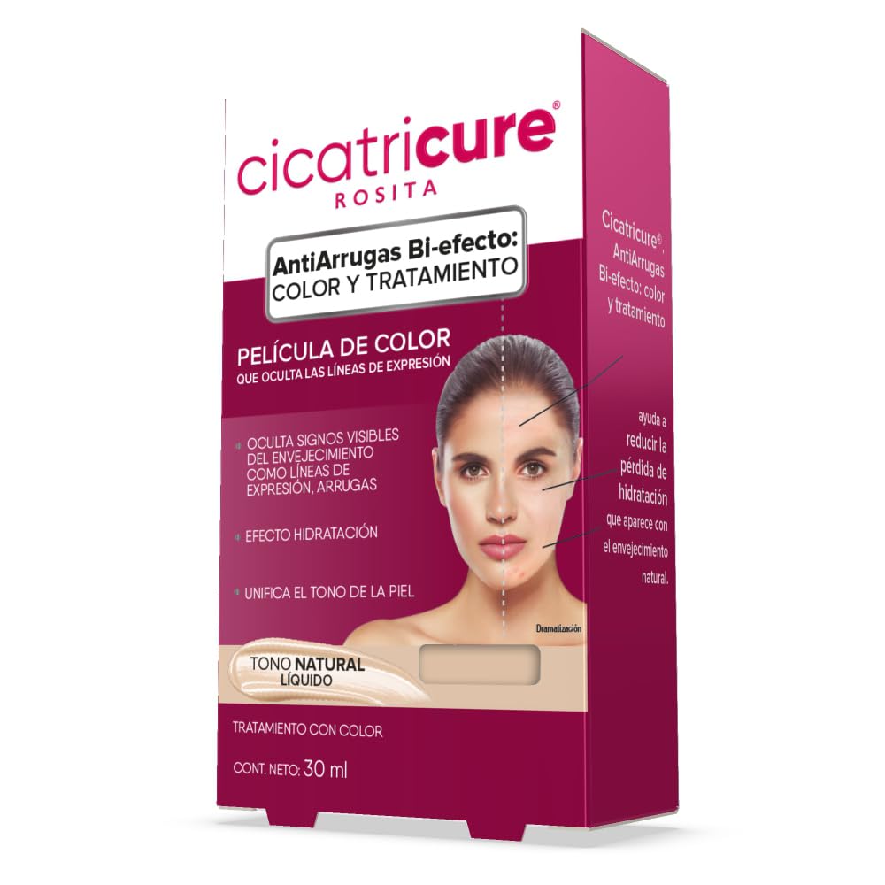 Cicatricure Maquillaje Liquido Tono Natural/Liquid Make Up Natural Tone 30ml