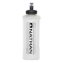 Nathan 20oz Soft Flask w/Bite Top, Running Water Bottle, Collapsible Water Bottle, Travel