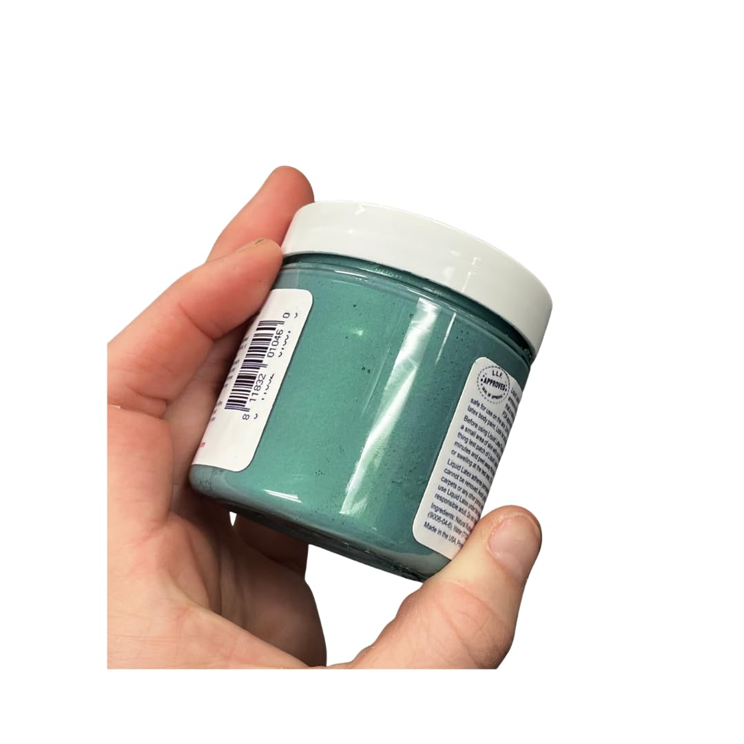 Metallic Green Liquid Latex Body Paint - 4 Ounces High Shine