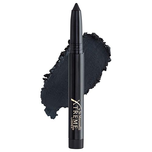 Xtreme Lashes Glideshadow Long Lasting Eyeshadow Stick, Onyx, Matte Finish, Lightweight Cream to Powder Makeup, No Fallout, Lash Extension Safe