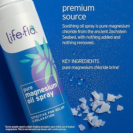 Life Flo Magnesium Oil Pure 8 Fz