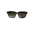 Foster Grant Sunglass Styles for Y.O.U. (Your own unique fit) low bridge fit. Brown horn square. MCS33