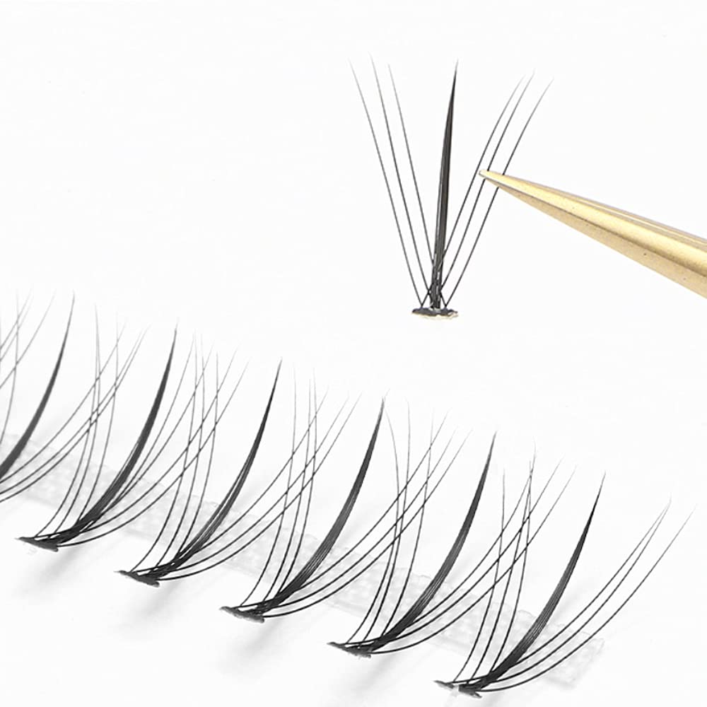 IECILI Individual Lashes Natural Lash Clusters 240pcs 8-14mm Mixed Pack /12 Roots/C Curl /0.07mm Thickness/Faux Mink Diy Lash Extensions (C Curl