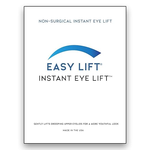 EasyLift The Original 60 Second Eye Lift Strips | Instant Upper Eyelid Lift for Droopy Eyes | As Seen On TV | Hypoallergenic, Lab Tested & Safe