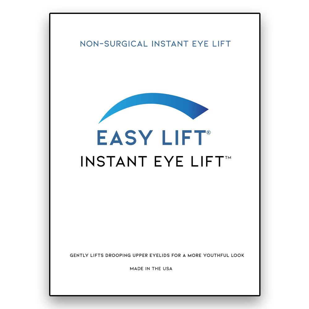 EasyLift The Original 60 Second Eye Lift Strips | Instant Upper Eyelid Lift for Droopy Eyes | As Seen On TV | Hypoallergenic, Lab Tested & Safe