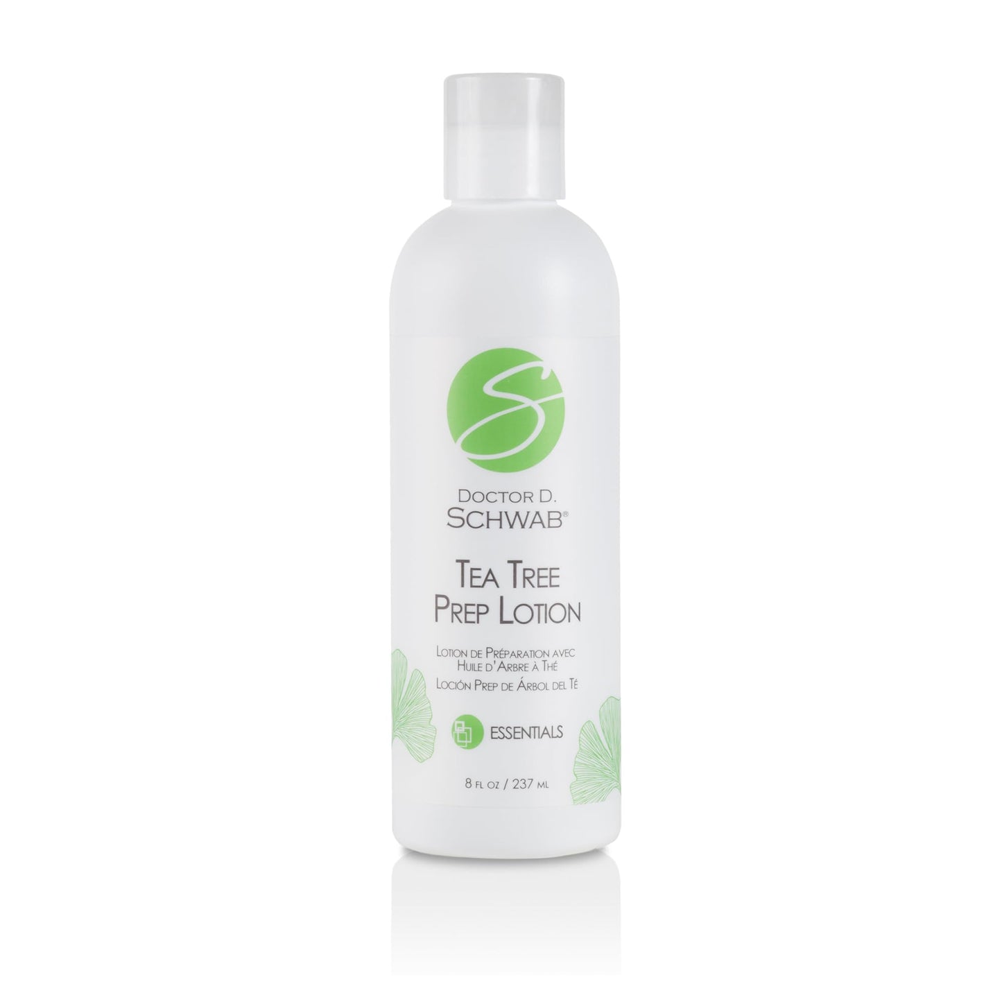Doctor D. Schwab Tea Tree Prep Lotion - 8.4 oz (249 ml) - Purifying Skin Prep Treatment with Tea Tree Oil for Blemish-Prone and Oily Skin