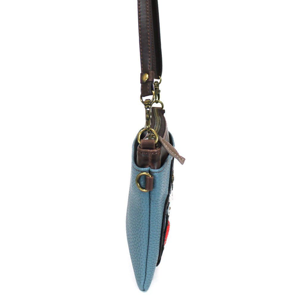Chala Mini Crossbody Phone Purse with 2 Adjustable Straps (Husky Dog)