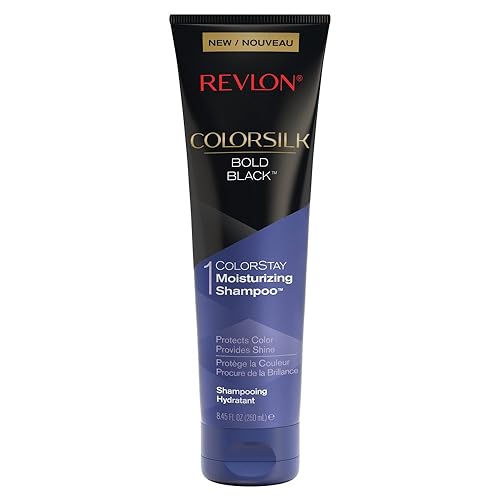 Revlon Colorsilk Care Shampoo, Black, 8.45 Fluid Ounce