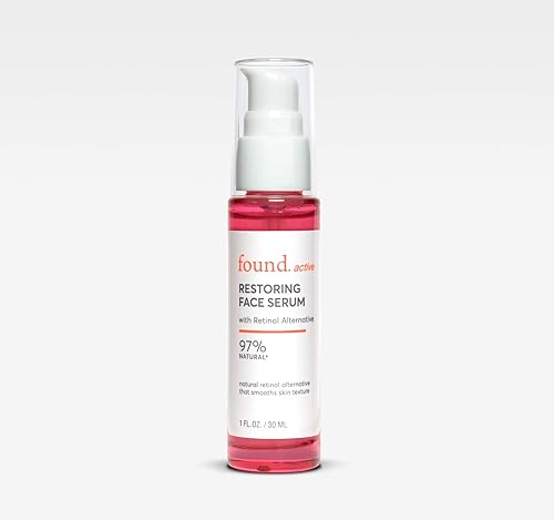 Found Active Restoring Face Serum with Bakuchiol Retinol Alternative, Refines the Look of Uneven Texture, Rich Antioxidants Improve the Appearance