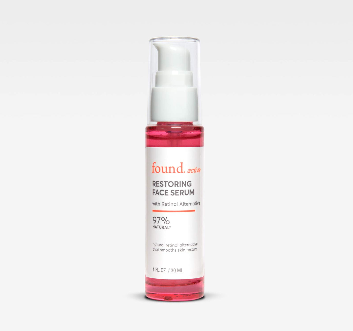 Found Active Restoring Face Serum with Bakuchiol Retinol Alternative, Refines the Look of Uneven Texture, Rich Antioxidants Improve the Appearance