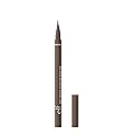e.l.f. Holy Strokes Micro-Fine Brow Pen, Liquid Waterproof Eyebrow Makeup For Detailing & Adding Dimension, Vegan & Cruelty-Free, Taupe
