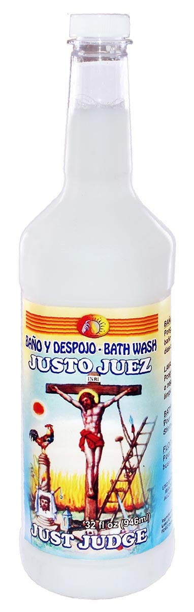 1 Bottle Extra Large JUST Judge Justo JUEZ Bath WASH BANO Y DESPOJO 32OZ Spiritual Magick Wicca Beauty & Personal Care MISTIC