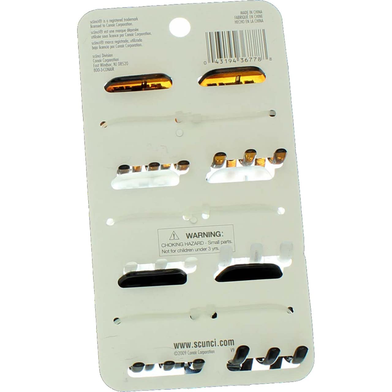 Scunci Jawclip Chunky Size, 5.6 Oz