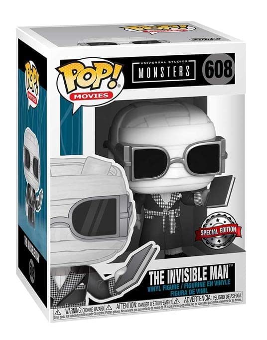 POP Movies: UM- Invisible Man (B&W)