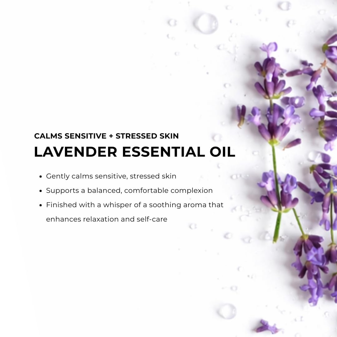 GLISSANT Rose Tallow Crème with Lavender | Grass-Fed Whipped Beef Tallow for Face + Body | Moisturizer for Dry Sensitive Skin | Extra Filtered No Beef