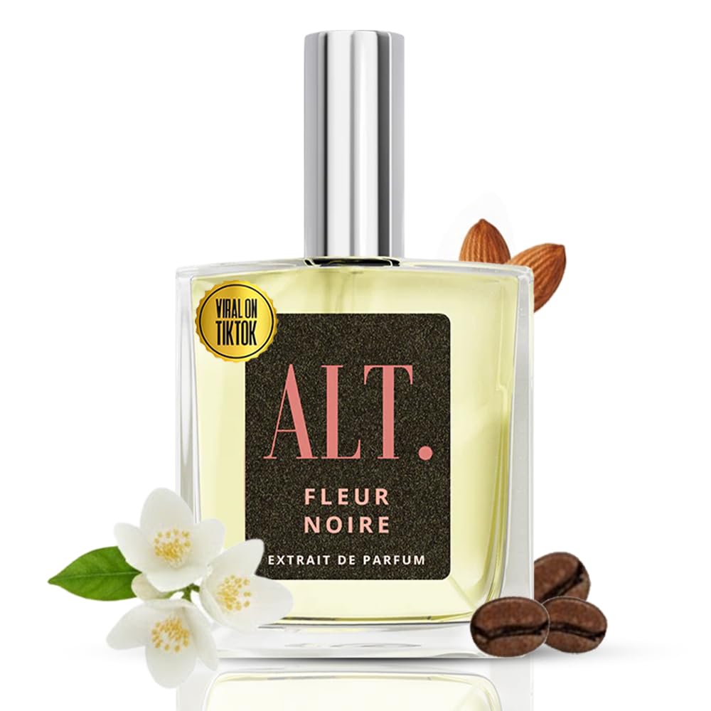 ALT. FRAGRANCES Fleur Noire - Inspired by Blk Opiu.m Perfume for Women, Extrait de Parfum, Long Lasting Fragrance with Coffee, Jasmine & Vanilla Beauty and Personal Care ALT. FRAGRANCES Default Title